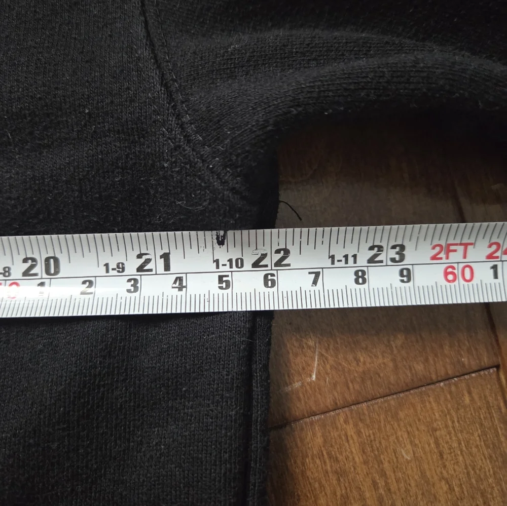 BRUNETTE The Label Black Graphic Hoodie Size S/M - Picture 7 of 8
